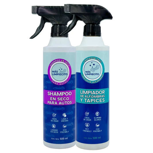 Pack Limpiador Tapiz + Shampoo Auto