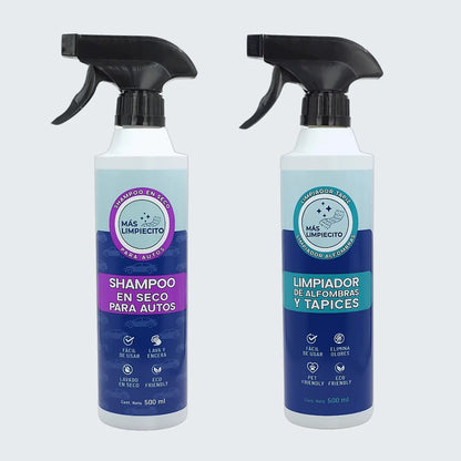 Pack - limpiador tapiz + shampoo auto